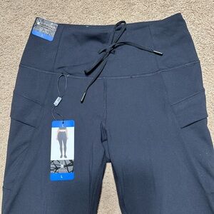 Spyder Active Sport Women's High Waisted Stretch Cargo Tight Legging Pant